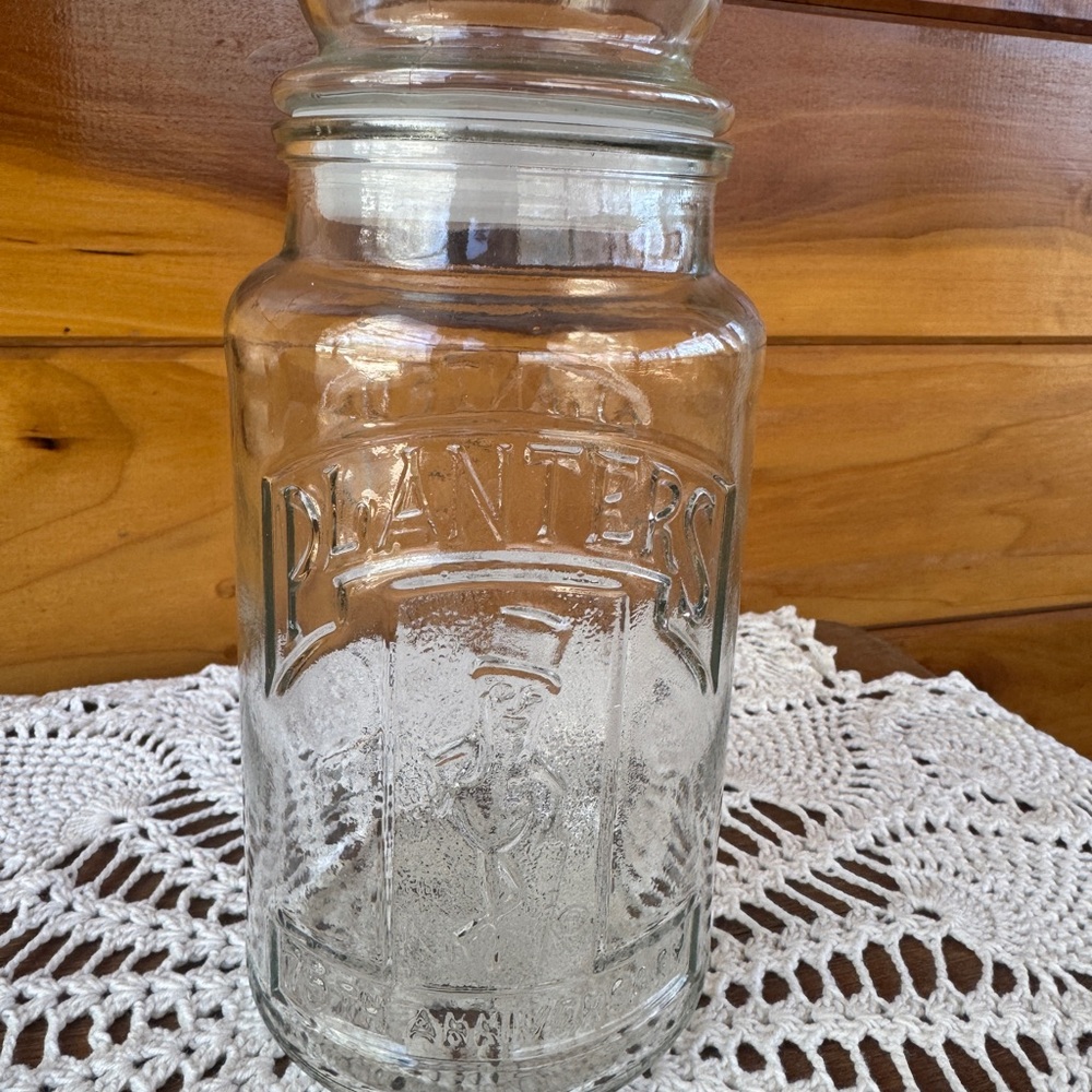 Planters peanut 75th anniversary jar